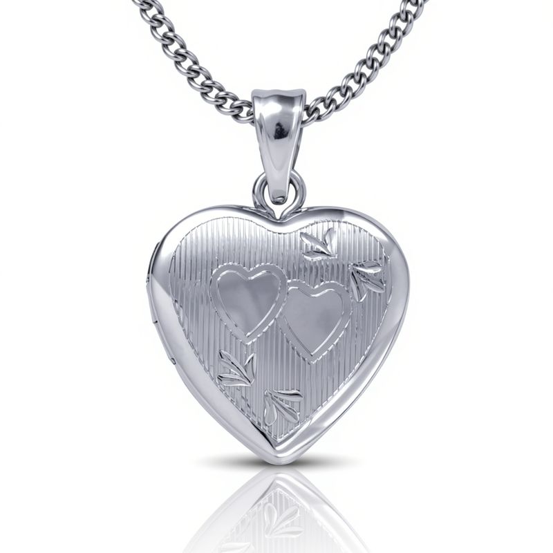 Sterling Silver Heart Locket