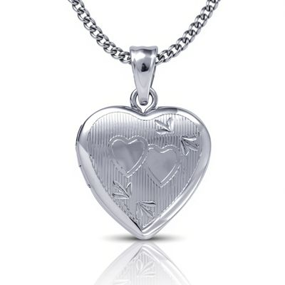 Sterling Silver Heart Locket Sterling Silver Heart Locket