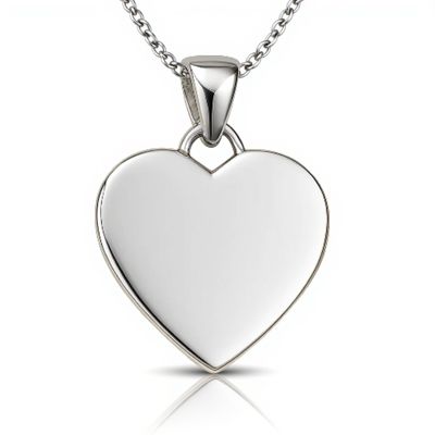 Sterling Silver Heart Pendant Sterling Silver Heart Pendant