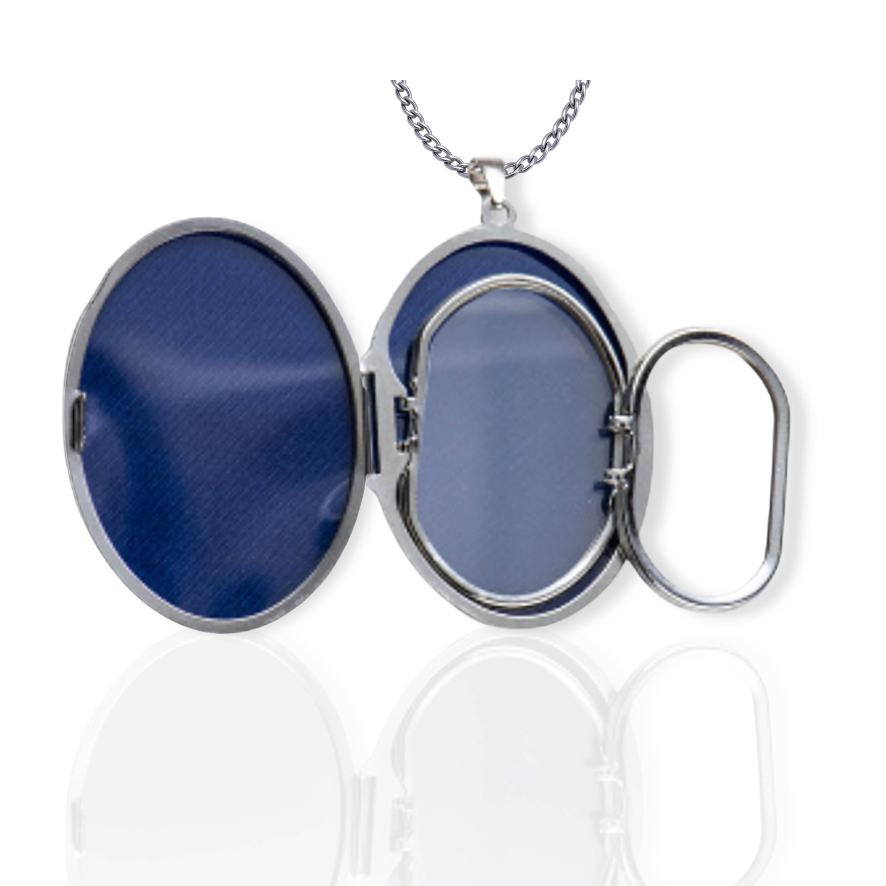 Sterling Silver Celtic 6 Family Photo Locket