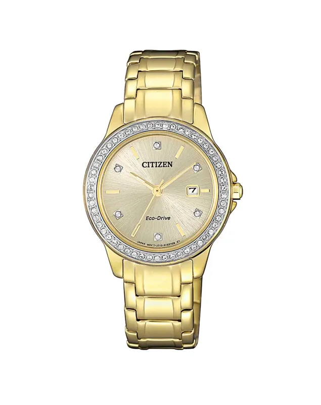 Citizen Ladies Crystal Eco-Drive -FE1172-55P