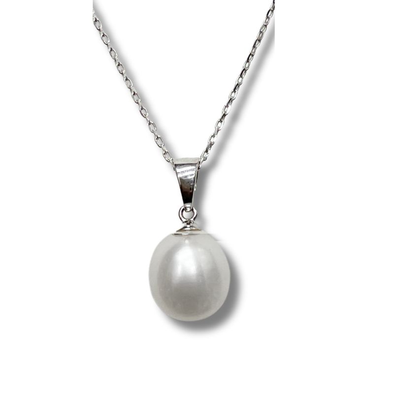 9ct White Gold FWP Pendant