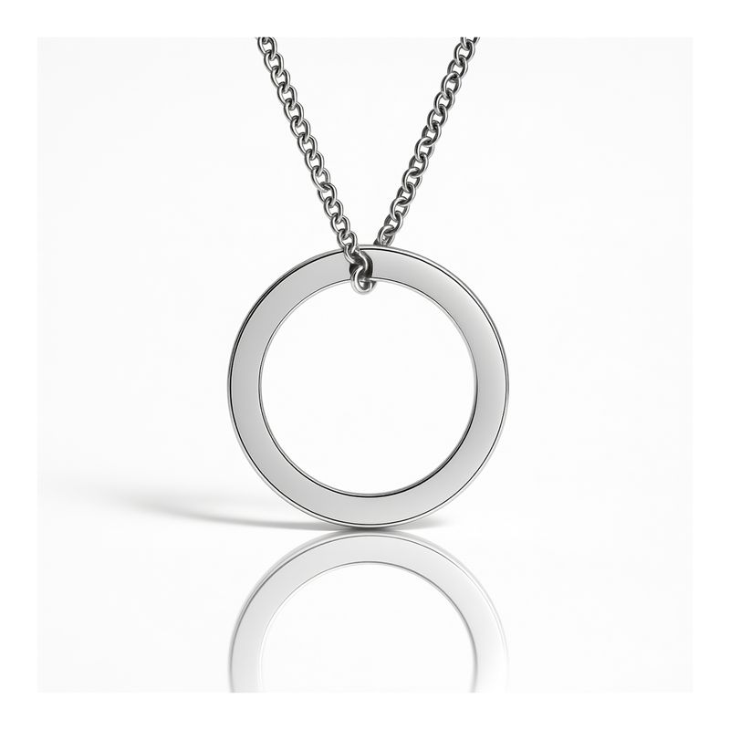 Forever Open Personalised Circles- 25mm