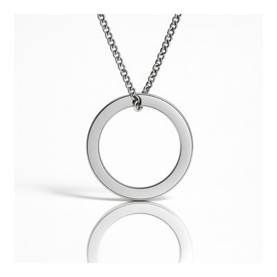 Forever Open Personalised Circles- 25mm Forever Open Personalised Circles- 25mm