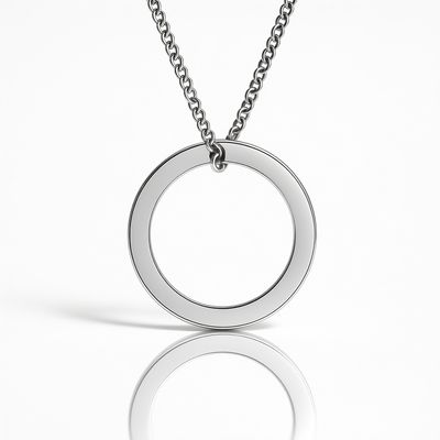 Forever Personalised Open Circle-40mm Forever Personalised Open Circle-40mm