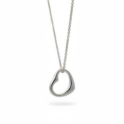 Sterling Silver Open Heart Pendant Sterling Silver Open Heart Pendant