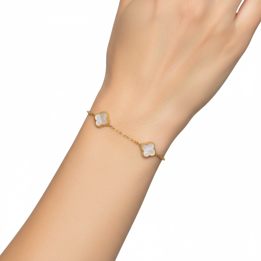 9ct Yellow Gold MOP Bracelet