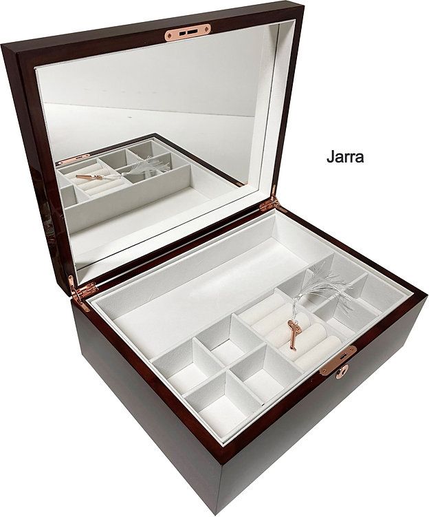Rectangle Timber Jewellery Box -JARRAH