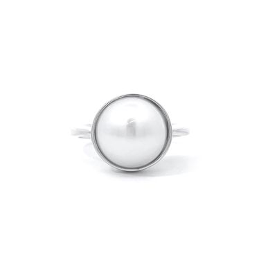 Freshwater Mabe Pearl Ring-11.50mm
