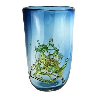 Coloured Glass Vase - Imperial