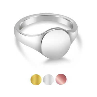 Oval Signet Ring- TIA (9.7 x 9mm)