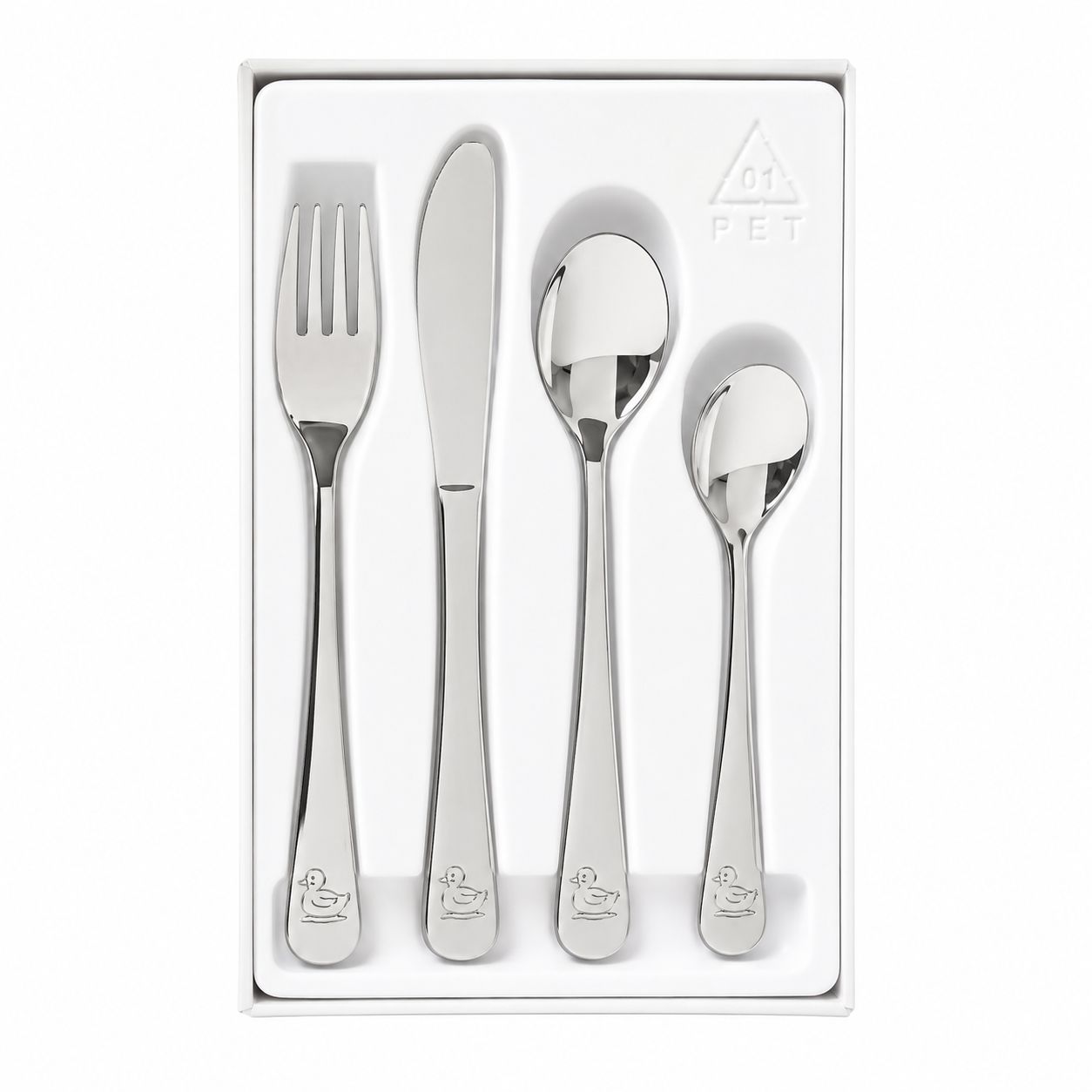 Child's 4 piece Duck Cutlery Set
