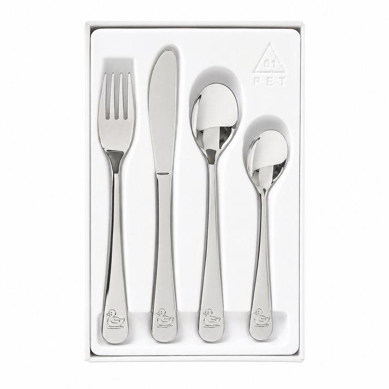 Child's 4 piece Duck Cutlery Set
