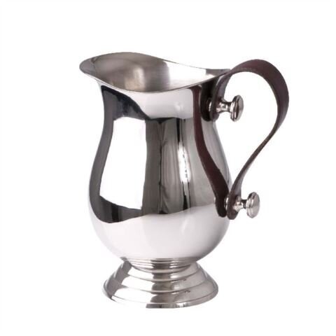 Water Pitcher with Leather Handle