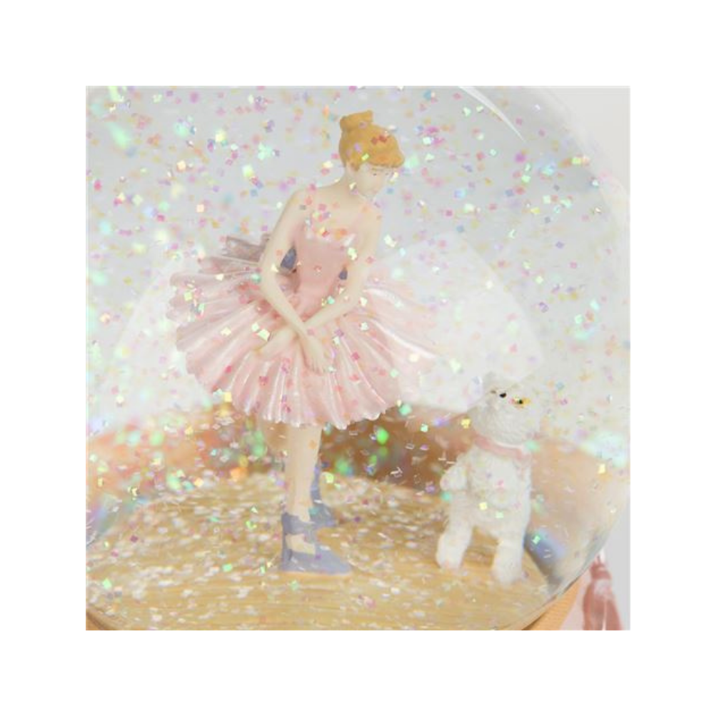 Snow Globe Ballerina & Dog