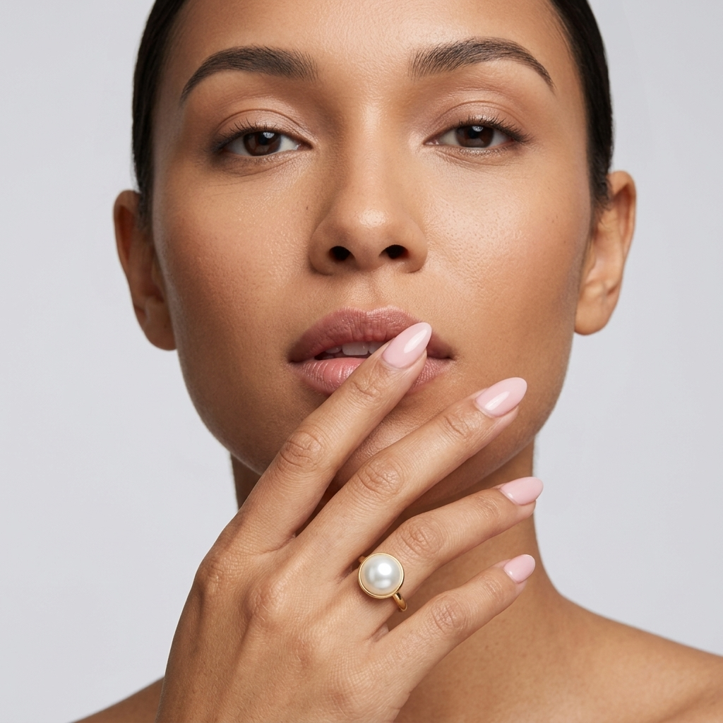 Freshwater Mabe Pearl Ring-11.50mm