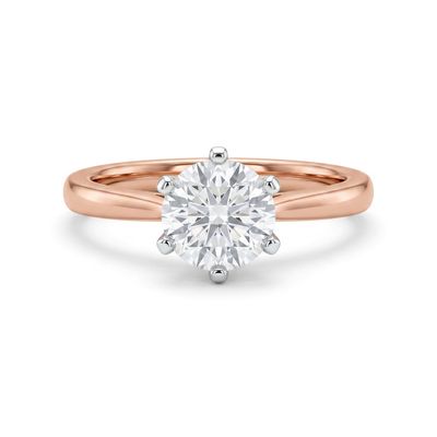 18ct Celeste Solitaire Diamond Ring