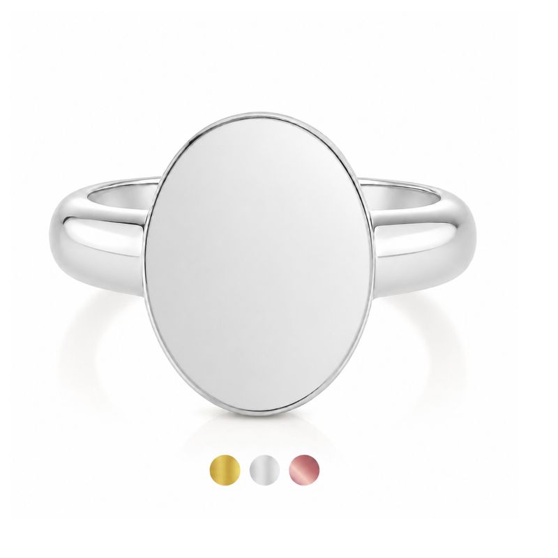 "Tilly" Oval Signet Ring