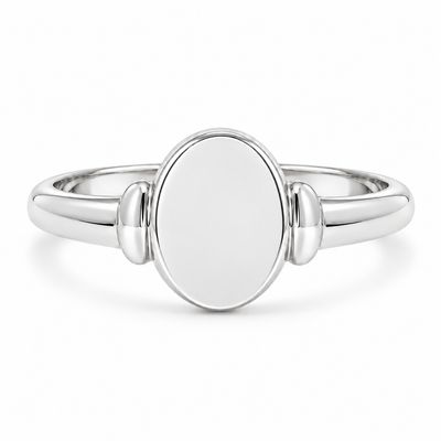 Oval Signet Ring -Small (8x6m)