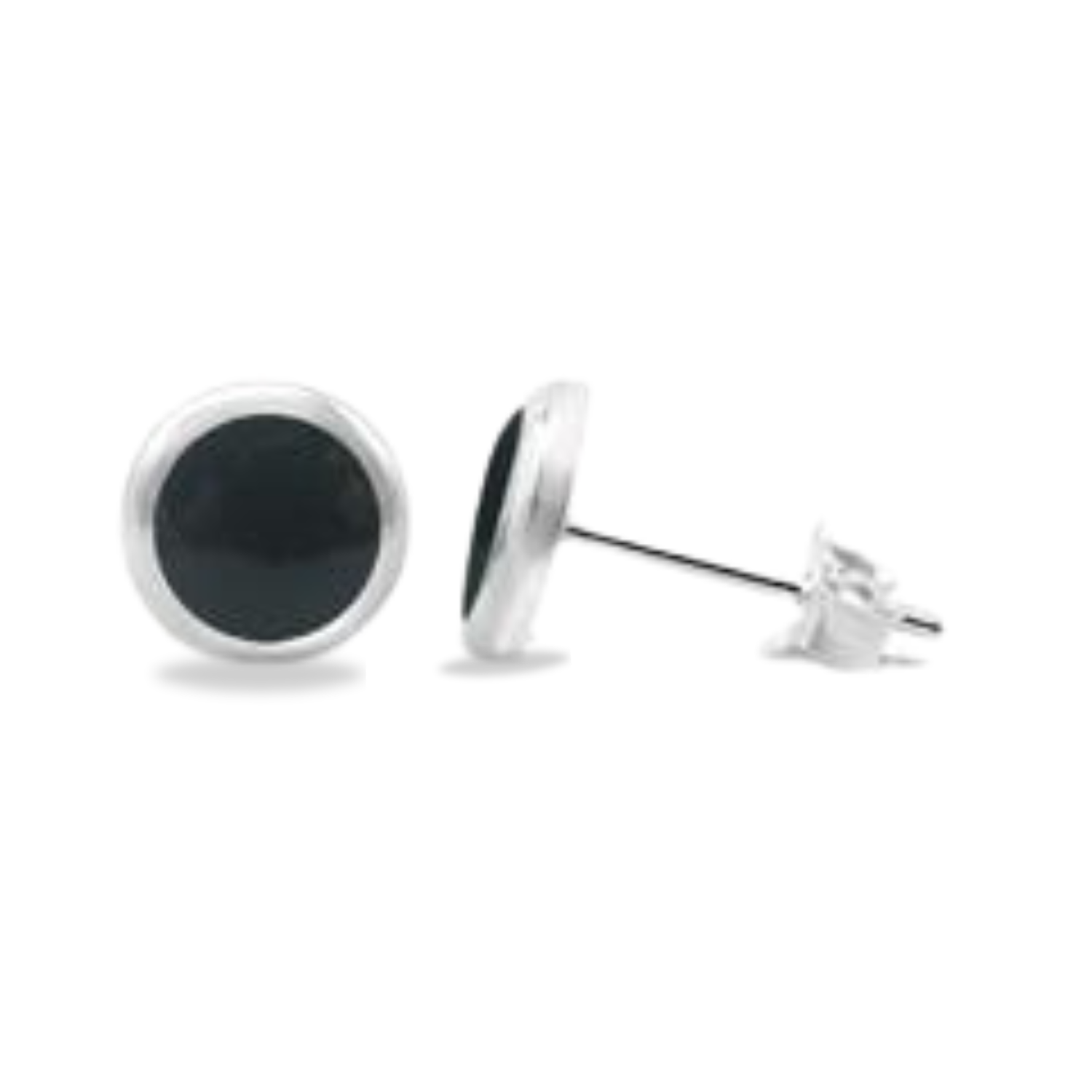 Sterling Silver Onyx Stud Earrings Sterling Silver Onyx Stud Earrings