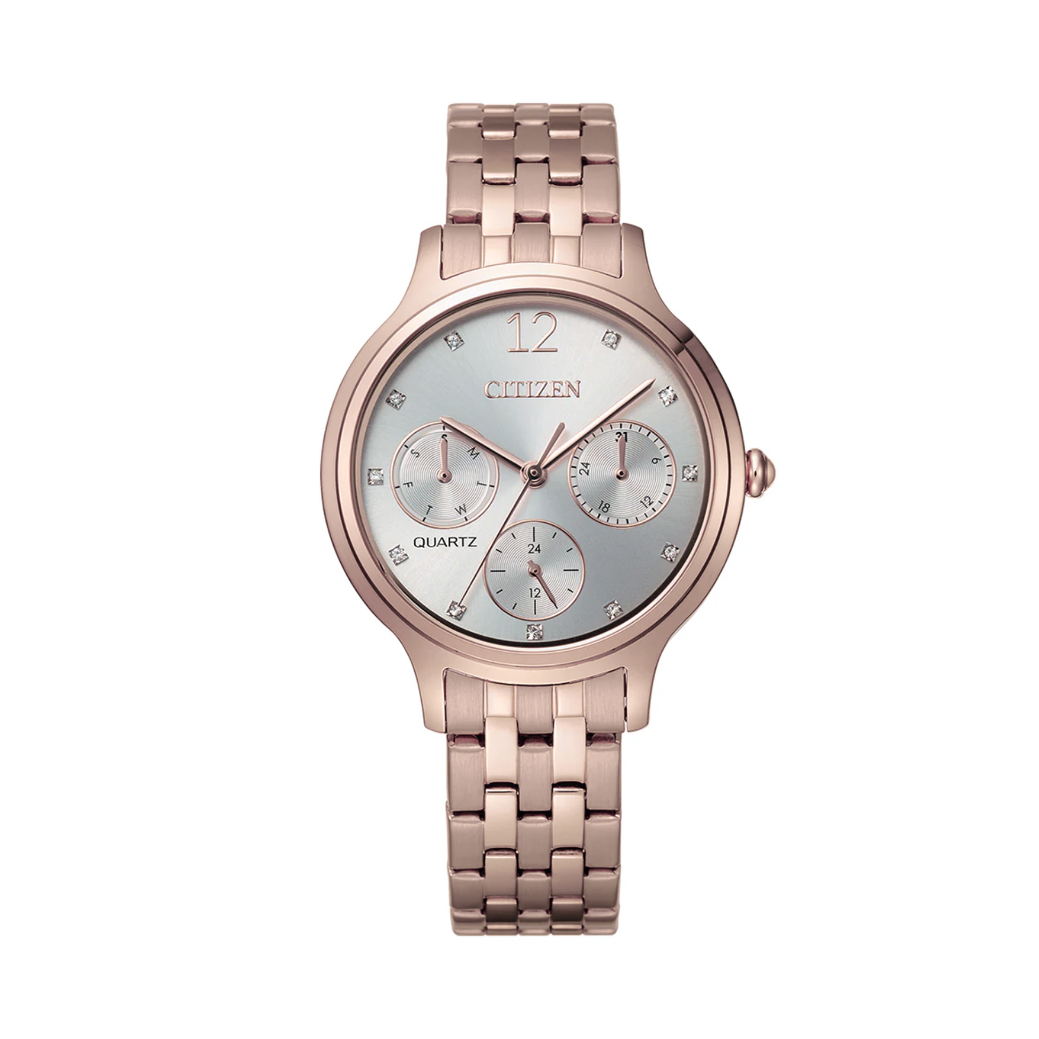Citizen Rose Gold Ladies Watch ED8183-54A