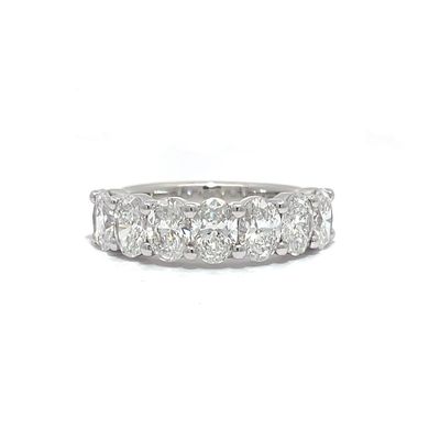 18ct White Gold Oval Lab Diamond Dress Ring 18ct White Gold Oval Lab Diamond Dress Ring