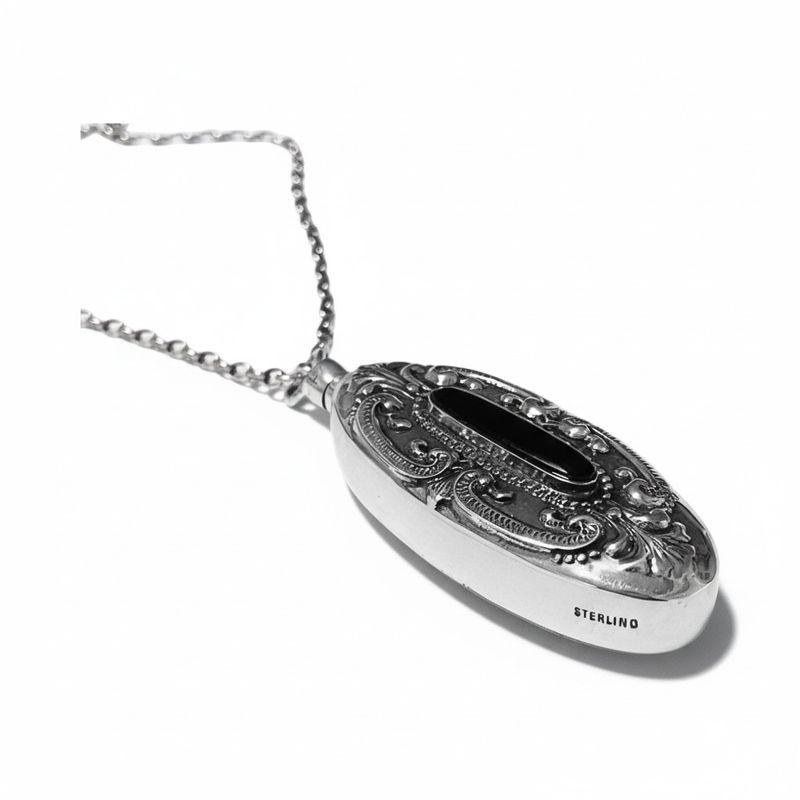 Antique Reproduction Perfume Bottle Pendant