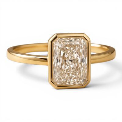 18Y Radiant Cut LAB Diamond Ring ( 2.01ct) 18Y Radiant Cut LAB Diamond Ring ( 2.01ct)