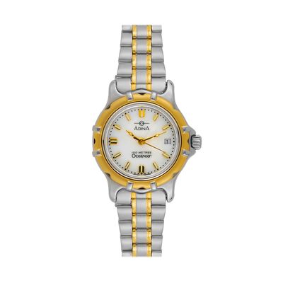 ADINA TWO-TONE OCEANEER SPORTS WATCH ADINA TWO-TONE OCEANEER SPORTS WATCH