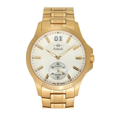 Adina Gold Oceaneer Sports Dress Watch-GW14 G1XB Adina Gold Oceaneer Sports Dress Watch-GW14 G1XB