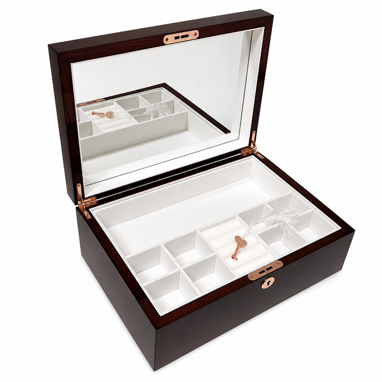 Rectangle Timber Jewellery Box -JARRAH
