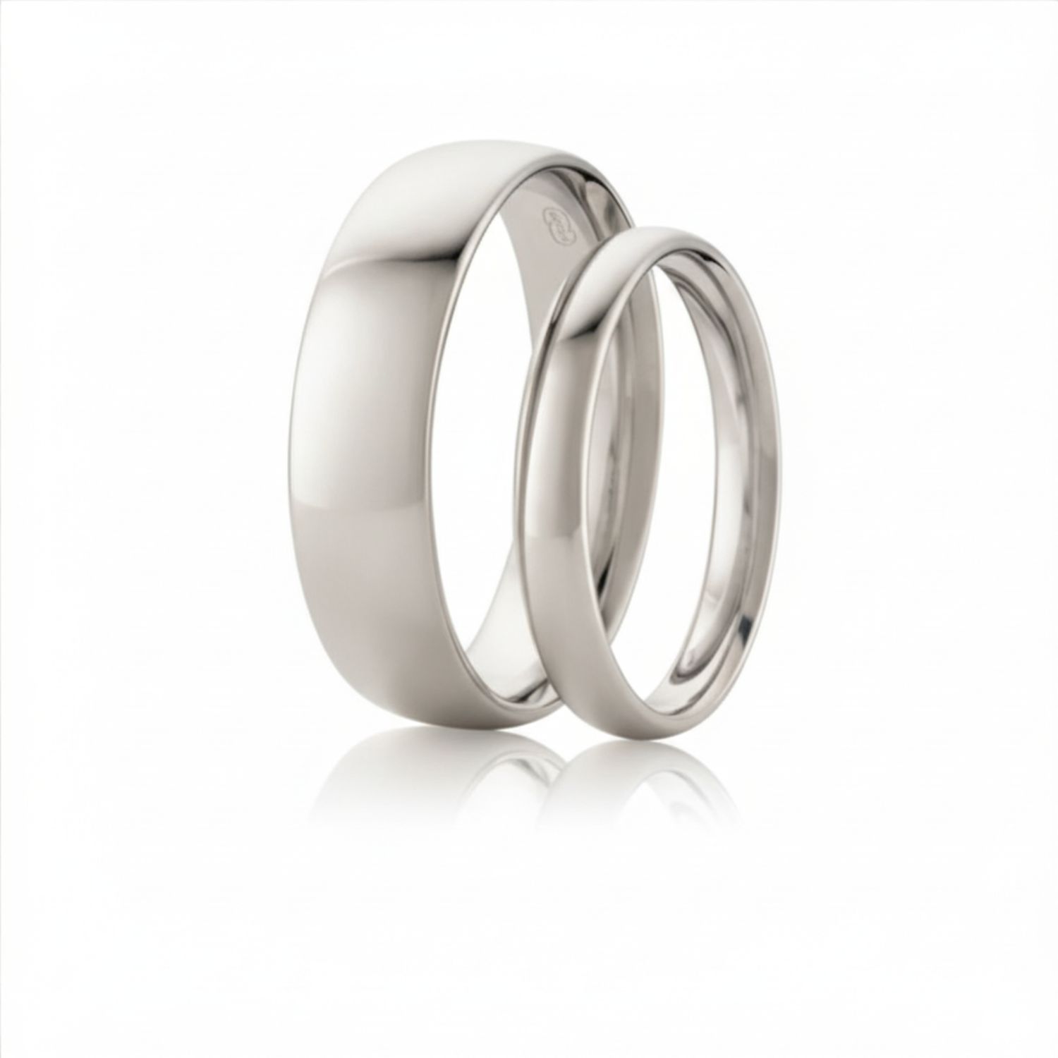 Sterling Silver 6mm Comfort Wedding Band