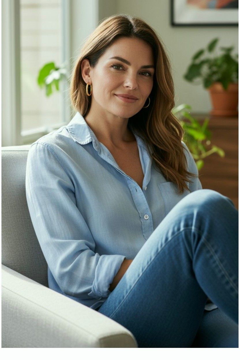 Gold on Sterling Silver 25mm Hoop Earrings