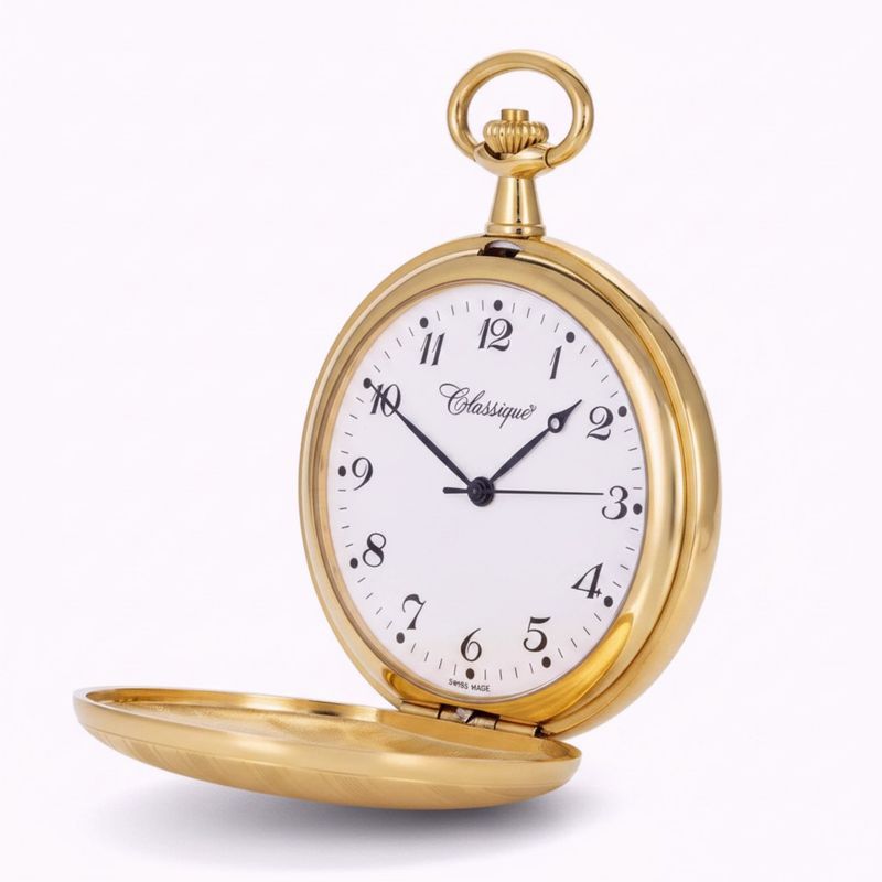 Duke Swiss Quartz Pocket Watch 48mm