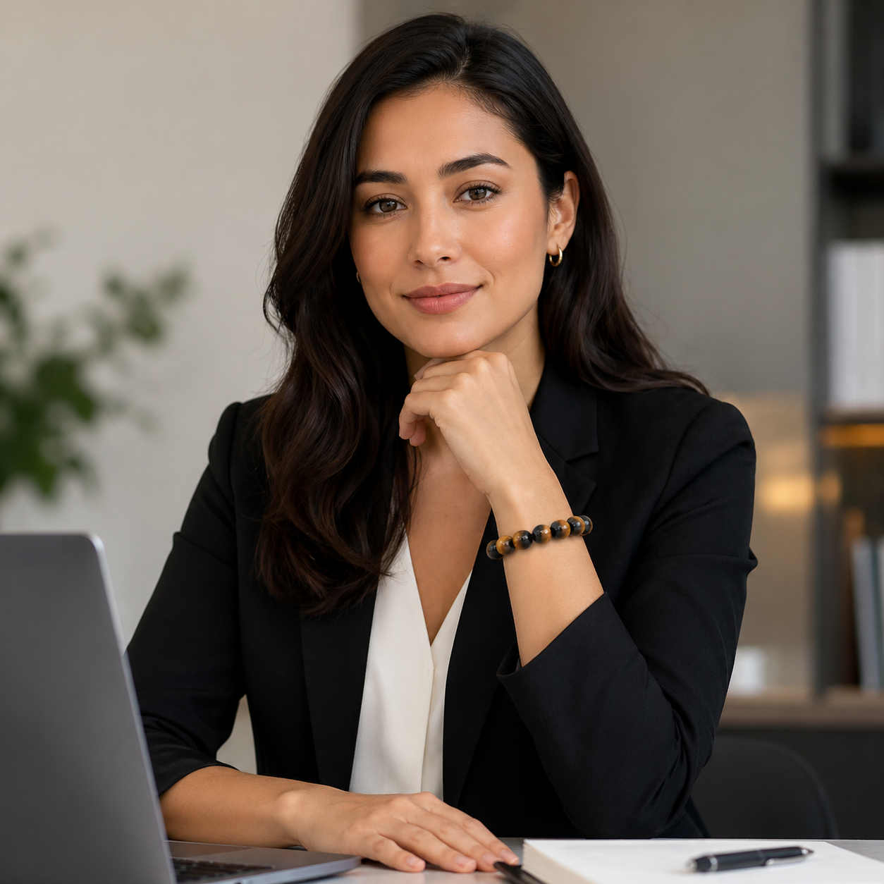 Tiger's Eye Beaded Bracelet