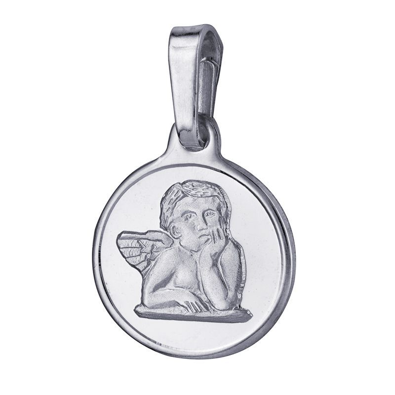Sterling Silver Guardian Angel Pendant Sterling Silver Guardian Angel Pendant