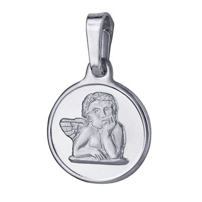 Sterling Silver Guardian Angel Pendant Sterling Silver Guardian Angel Pendant