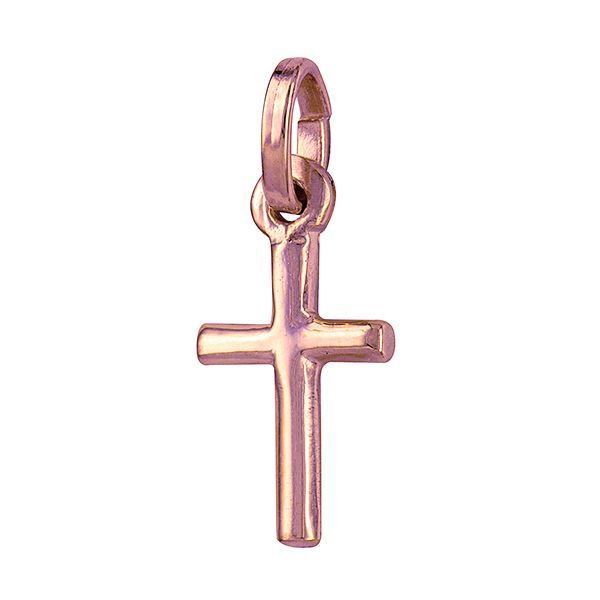 9ct Rose Gold Small Crucifix Pendant 9ct Rose Gold Small Crucifix Pendant
