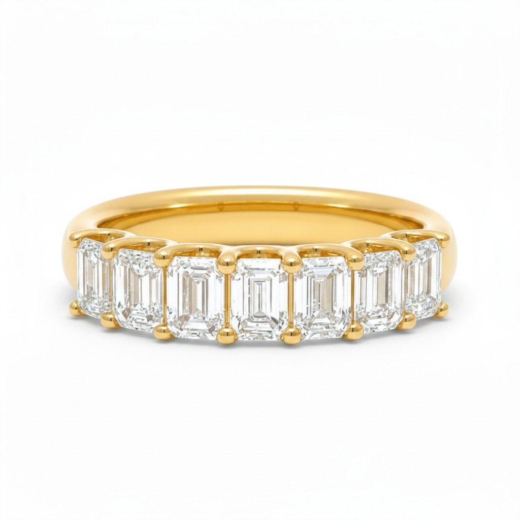 18ct Emerald Cut Diamond Ring 18ct Emerald Cut Diamond Ring