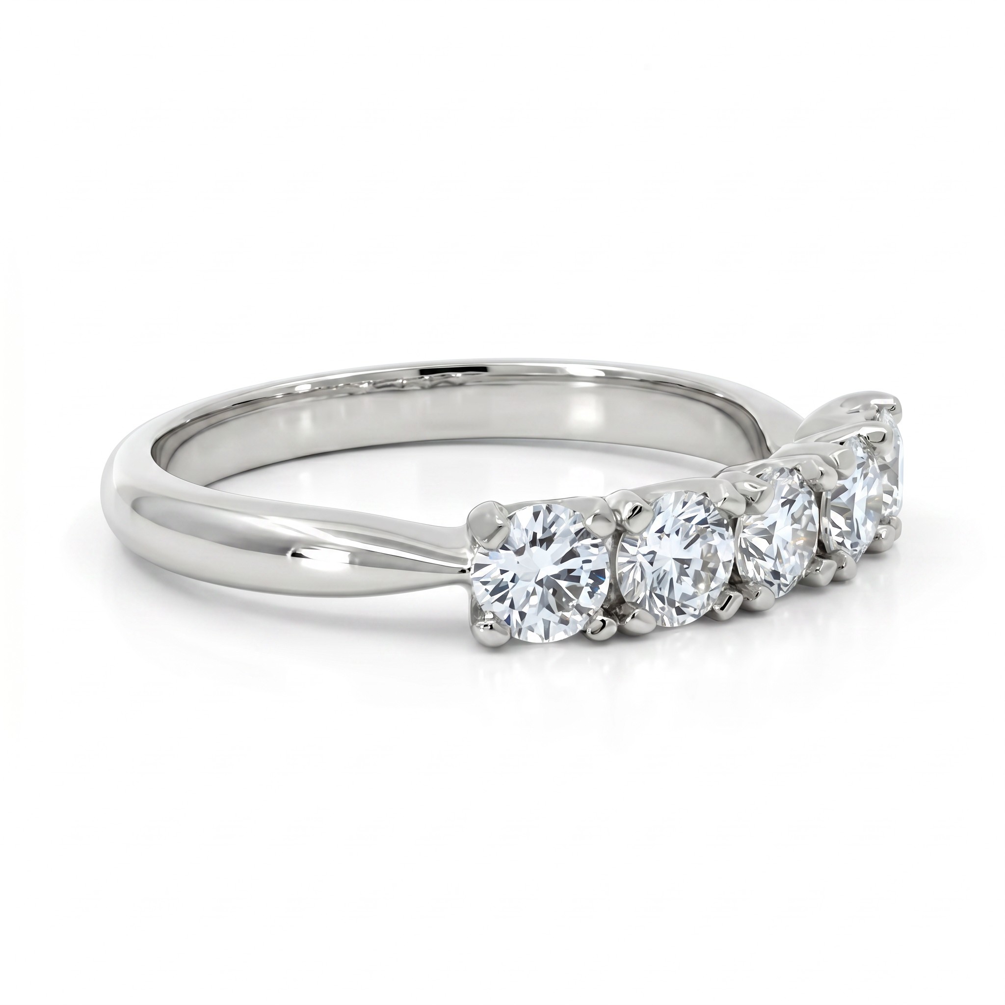 18ct Five Diamond Anniversary Ring