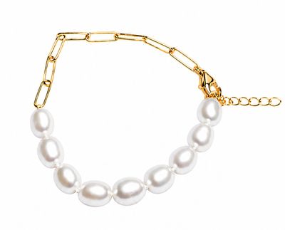 The Pearl Link Bracelet