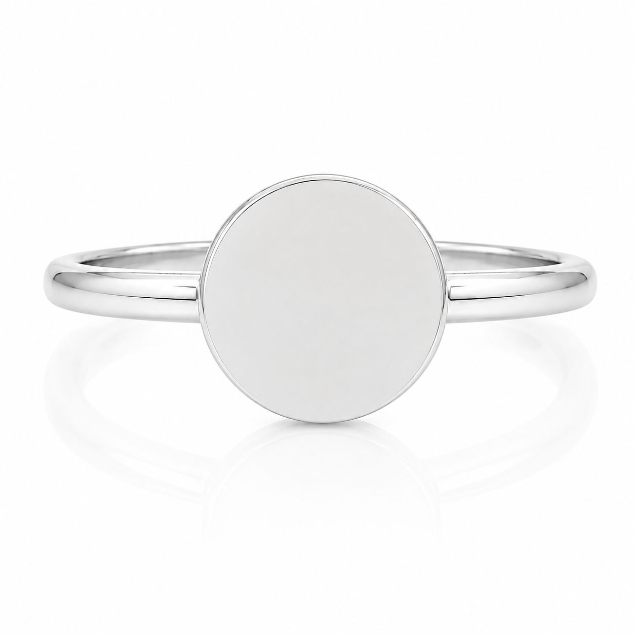 "Brianna" 8mm Disc Ring