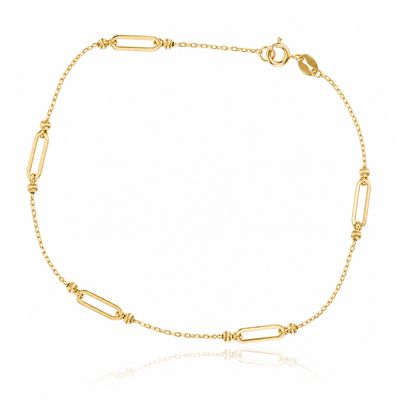 Fancy Cable Paperclip Bracelet Fancy Cable Paperclip Bracelet