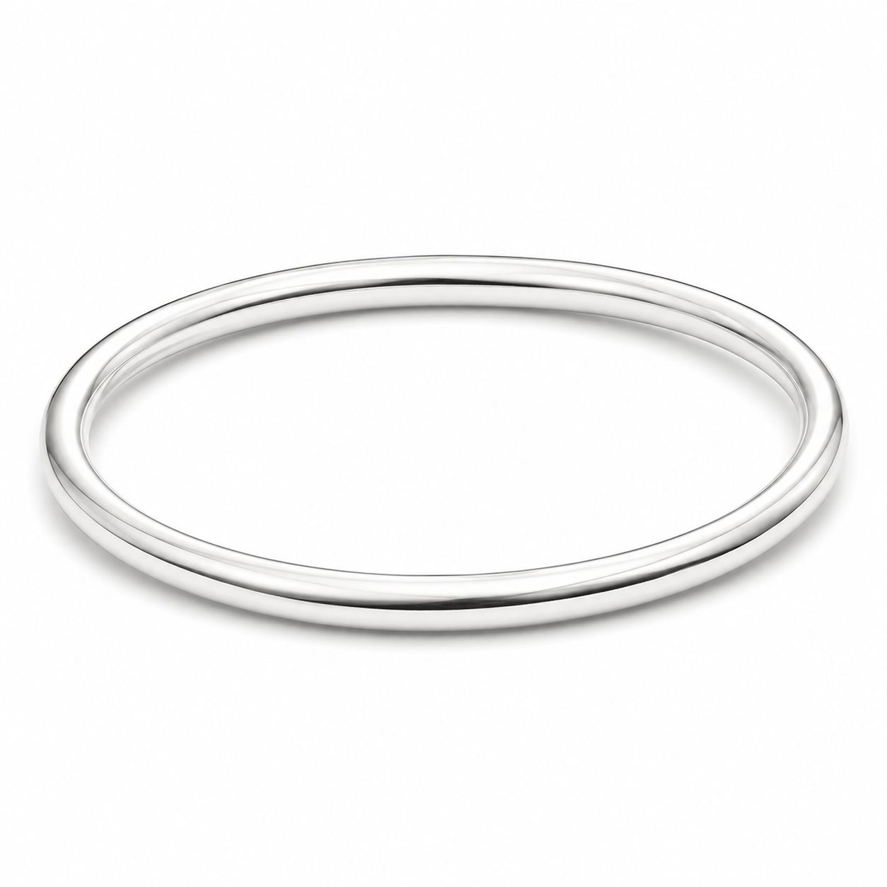 Sterling Silver 4mm Childs Golf Bangle