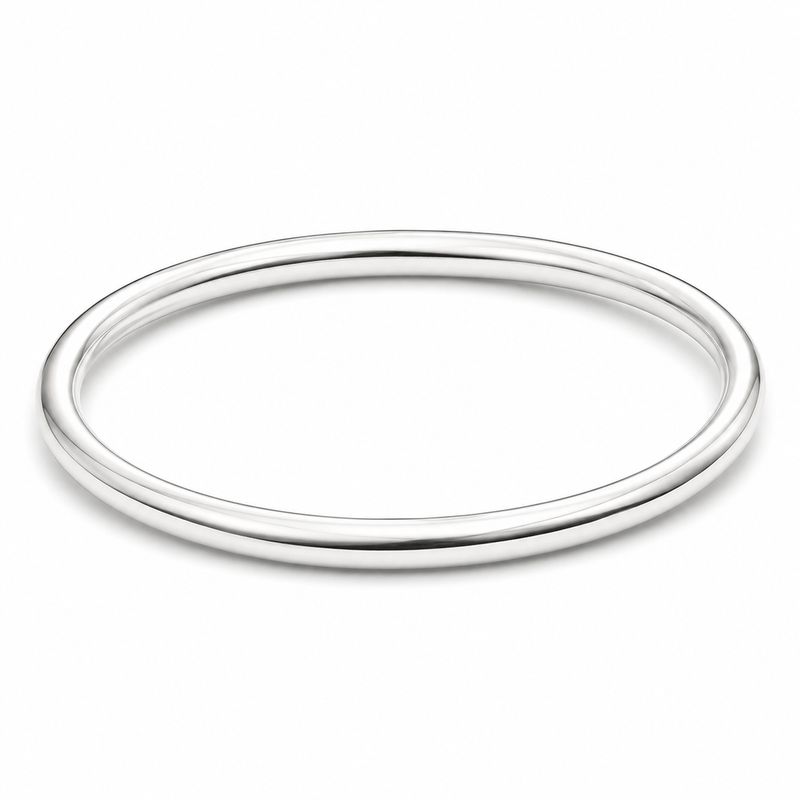 Sterling Silver 4mm Childs Golf Bangle