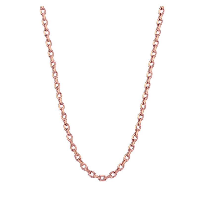 9ct Rose gold Cable Chain (CAD40)