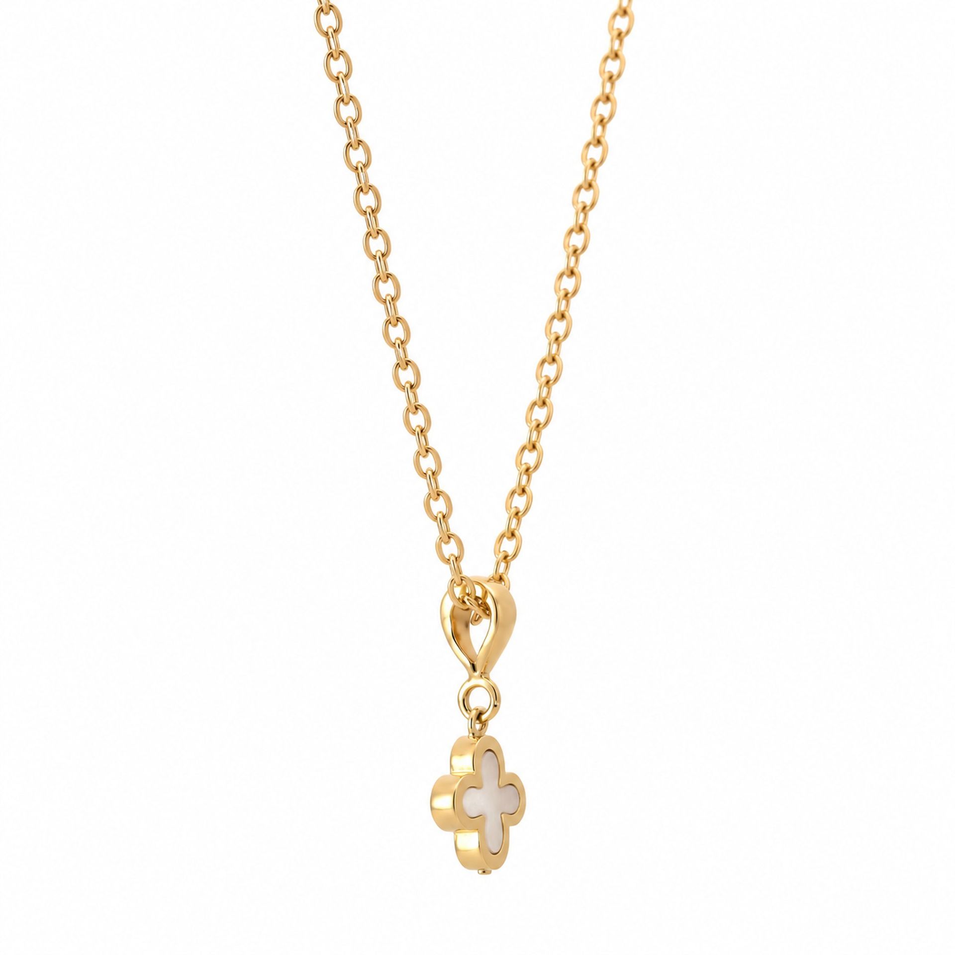 9ct Gold Mother-of-Pearl Petite Pendant