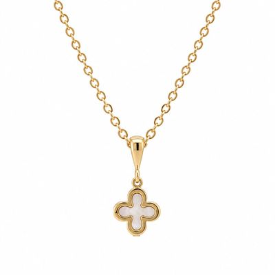 9ct Gold Mother-of-Pearl Petite Pendant