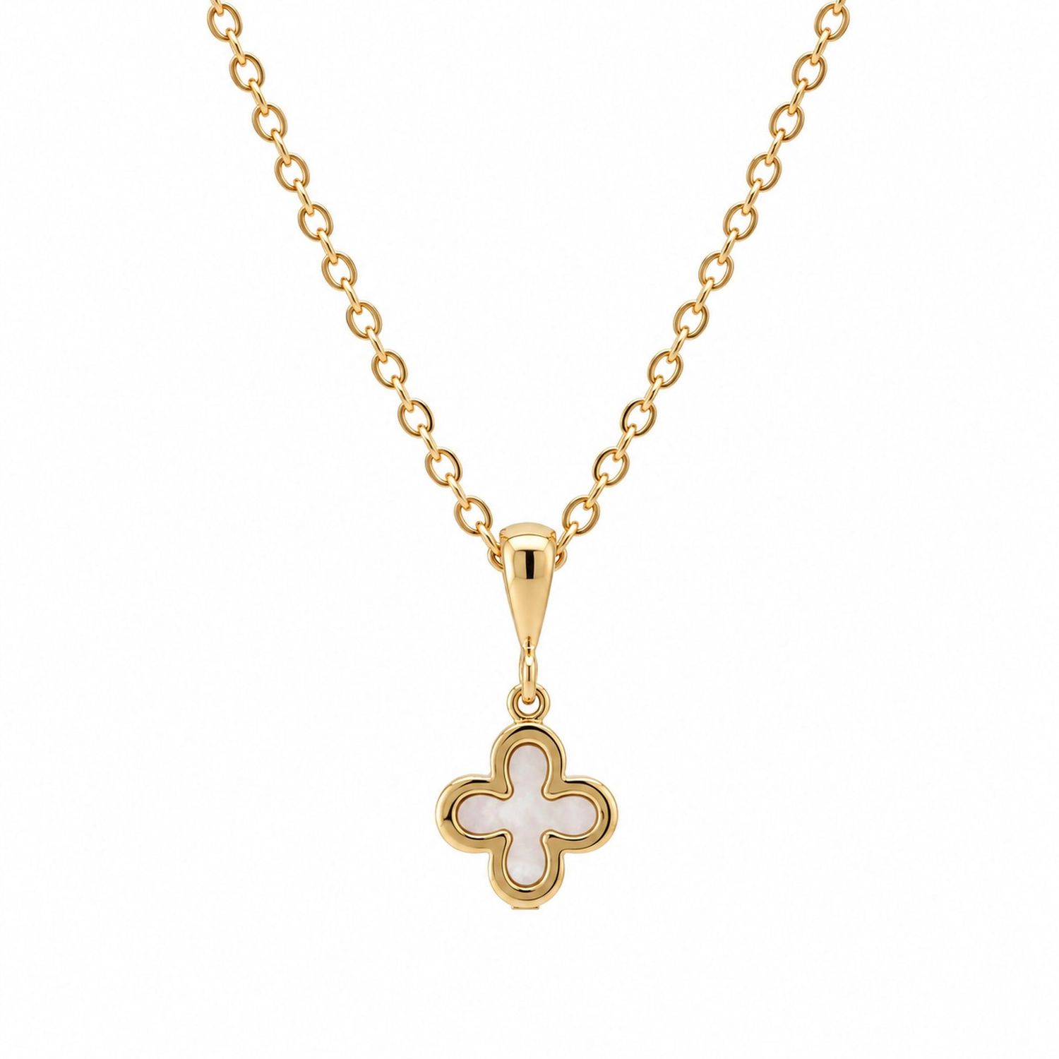 9ct Gold Mother-of-Pearl Petite Pendant