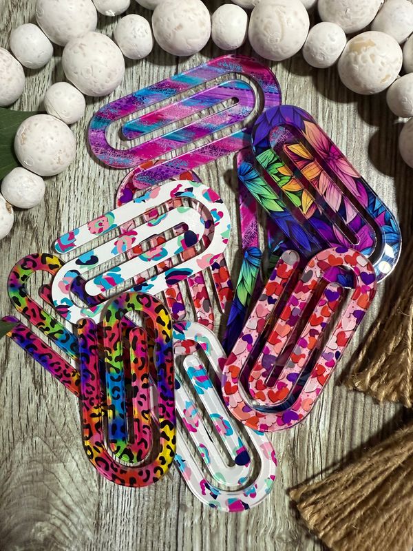 Custom UV Printed Jumbo Paper Clips